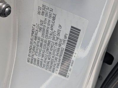 2023 Honda Odyssey Touring Auto