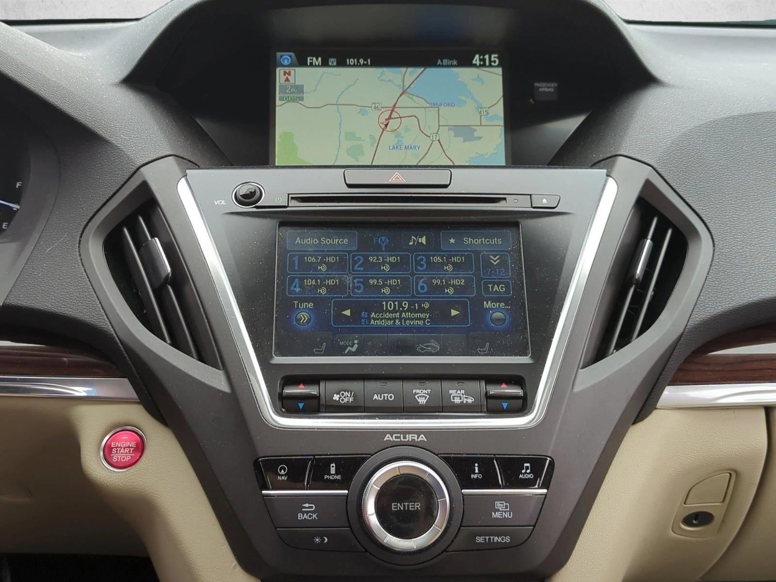 2016 Acura MDX SH-AWD with Technology Package