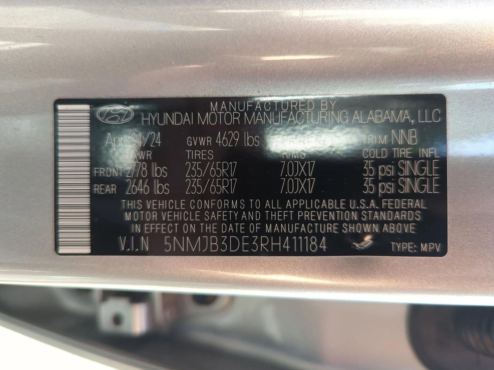 2024 Hyundai TUCSON SEL FWD *Ltd Avail*