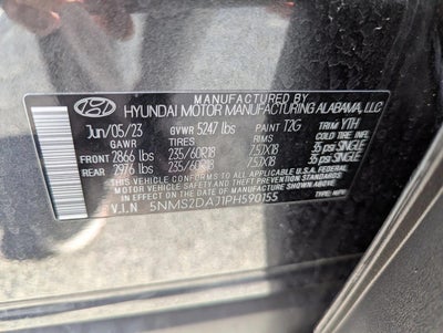 2023 Hyundai SANTA FE SEL AWD