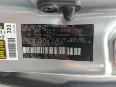 2018 Toyota Sienna XLE AWD 7-Passenger (Natl)