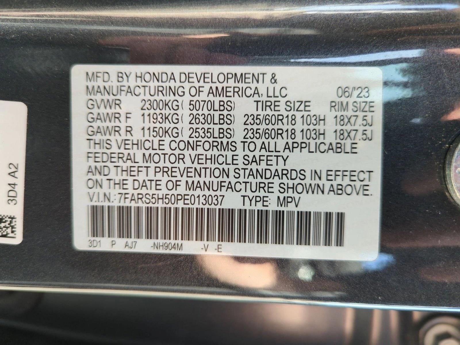 2023 Honda CR-V Hybrid Sport FWD w/o BSI