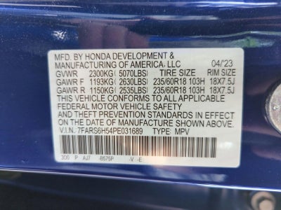 2023 Honda CR-V Hybrid Sport AWD