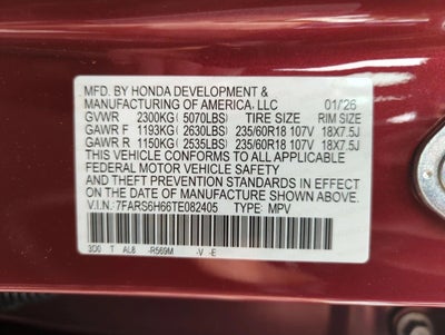 2026 Honda CR-V Hybrid TrailSport AWD