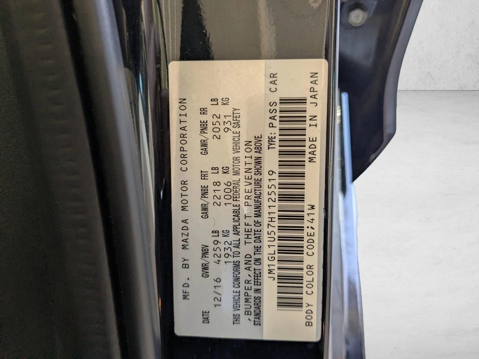 2017 Mazda Mazda6 Sport Manual