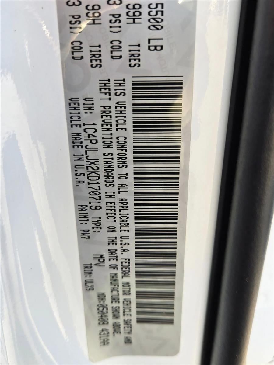 2019 Jeep Cherokee Overland FWD