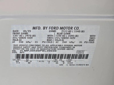 2023 Lincoln Nautilus Reserve FWD