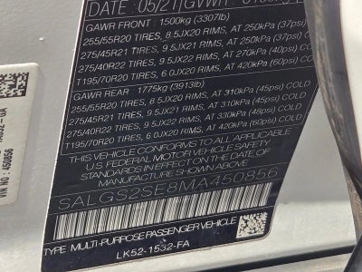 2021 Land Rover Range Rover P525 Westminster SWB