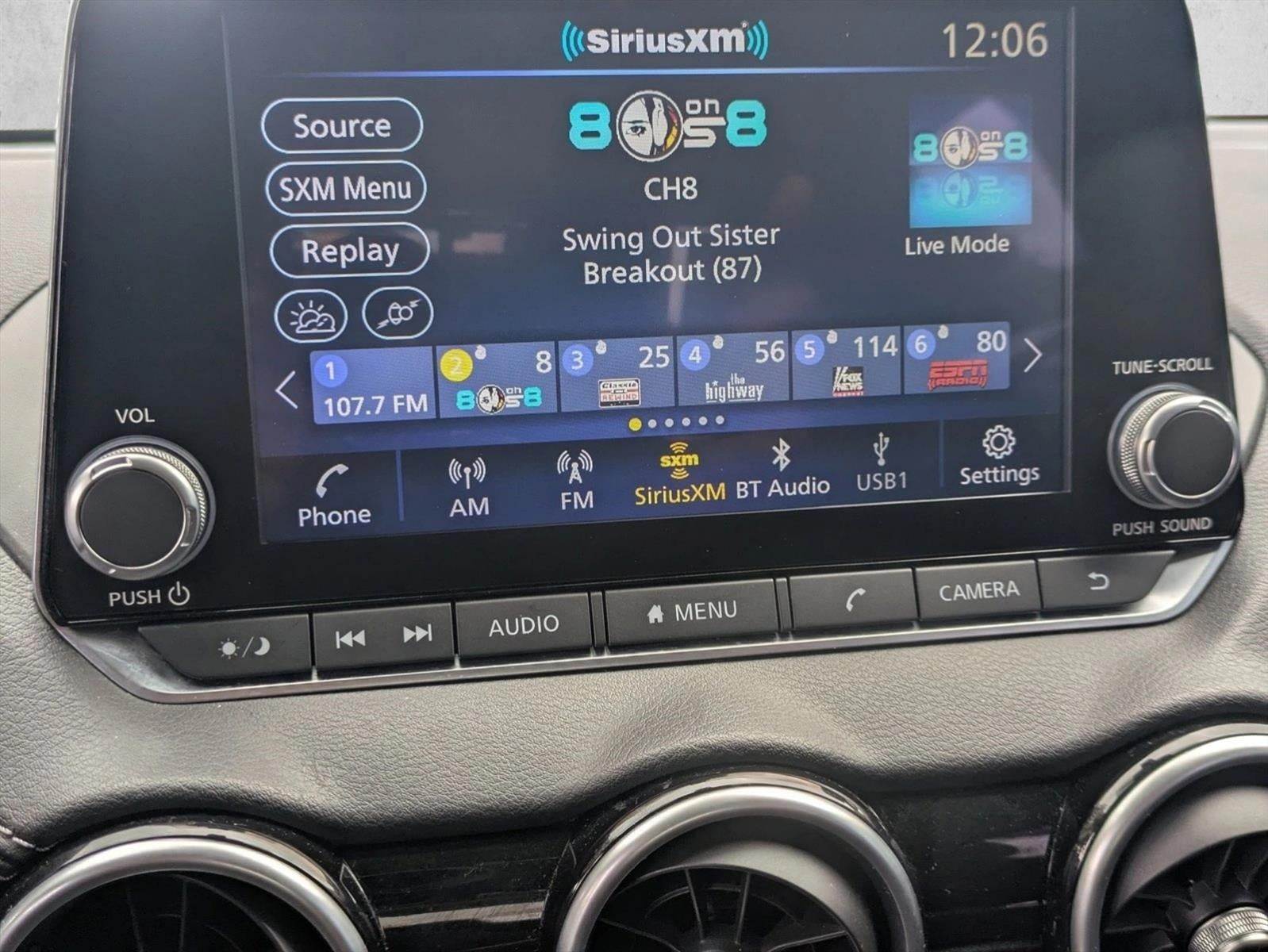 2022 Nissan Sentra SV CVT