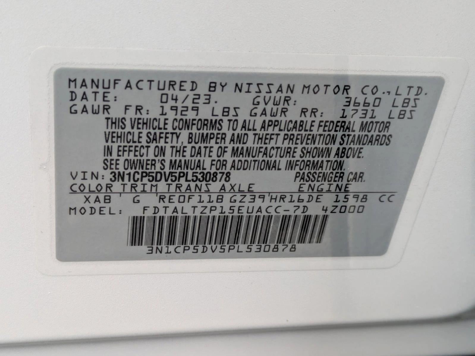 2023 Nissan Kicks SR FWD