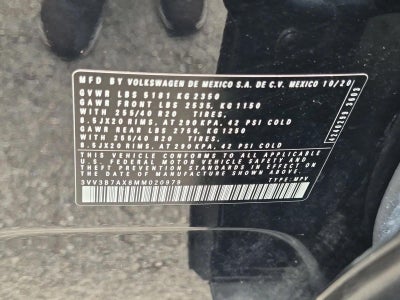 2021 Volkswagen Tiguan 2.0T SE R-Line Black FWD