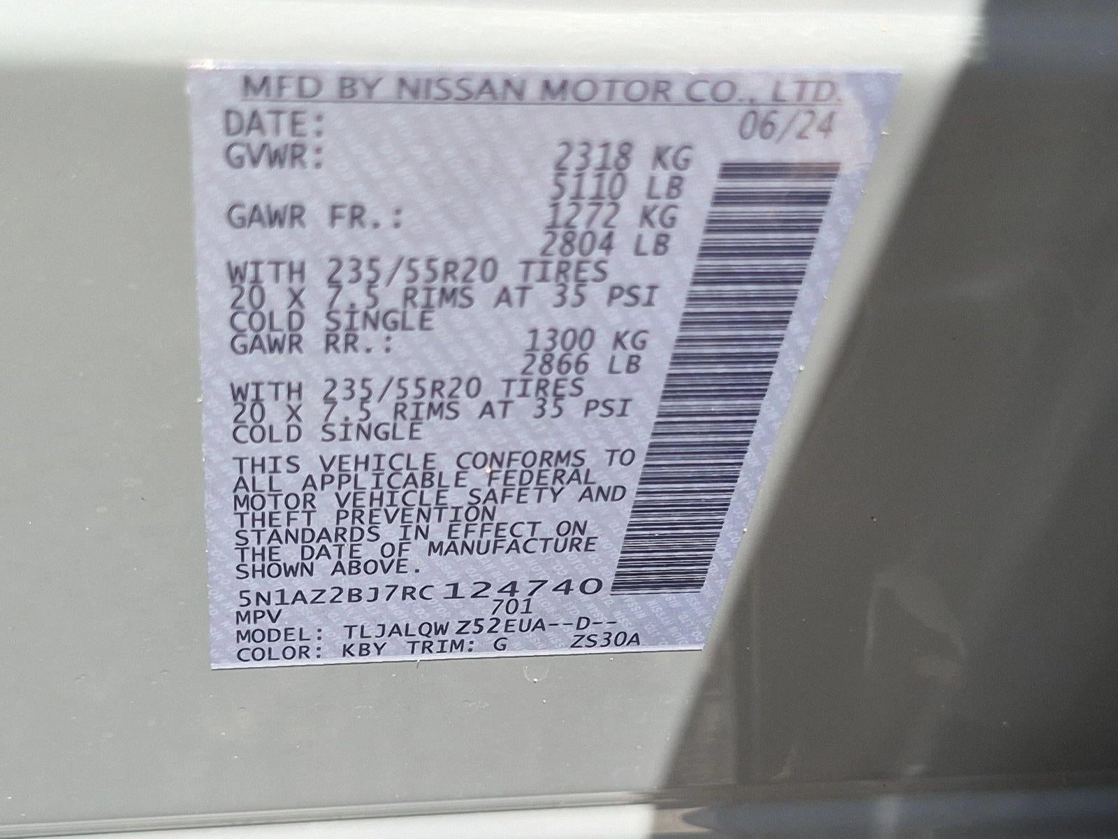 2024 Nissan Murano FWD SV