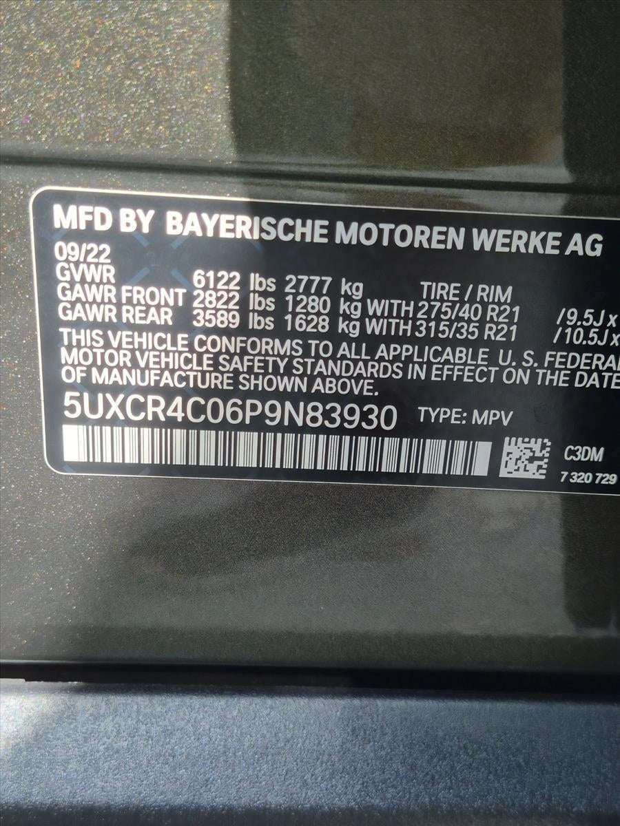 2023 BMW X5 sDrive40i Sports Activity Vehicle