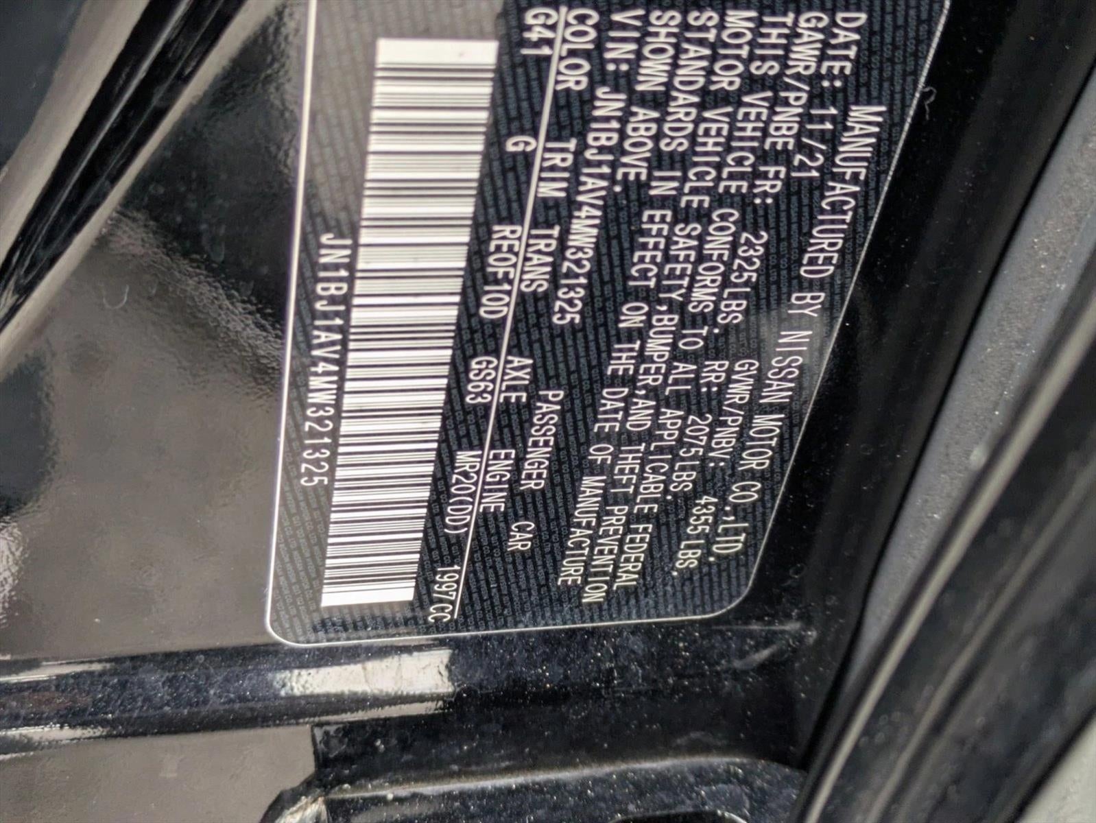 2021 Nissan Rogue Sport FWD S