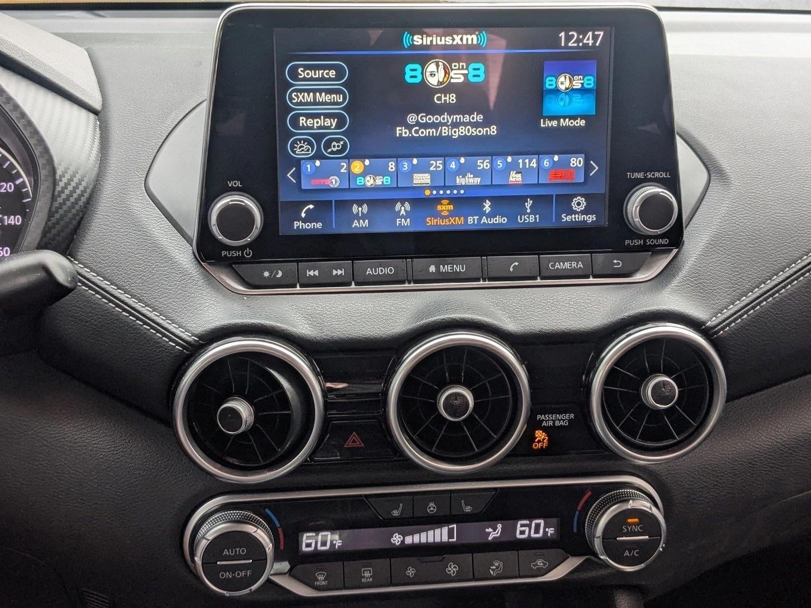 2022 Nissan Sentra SV CVT