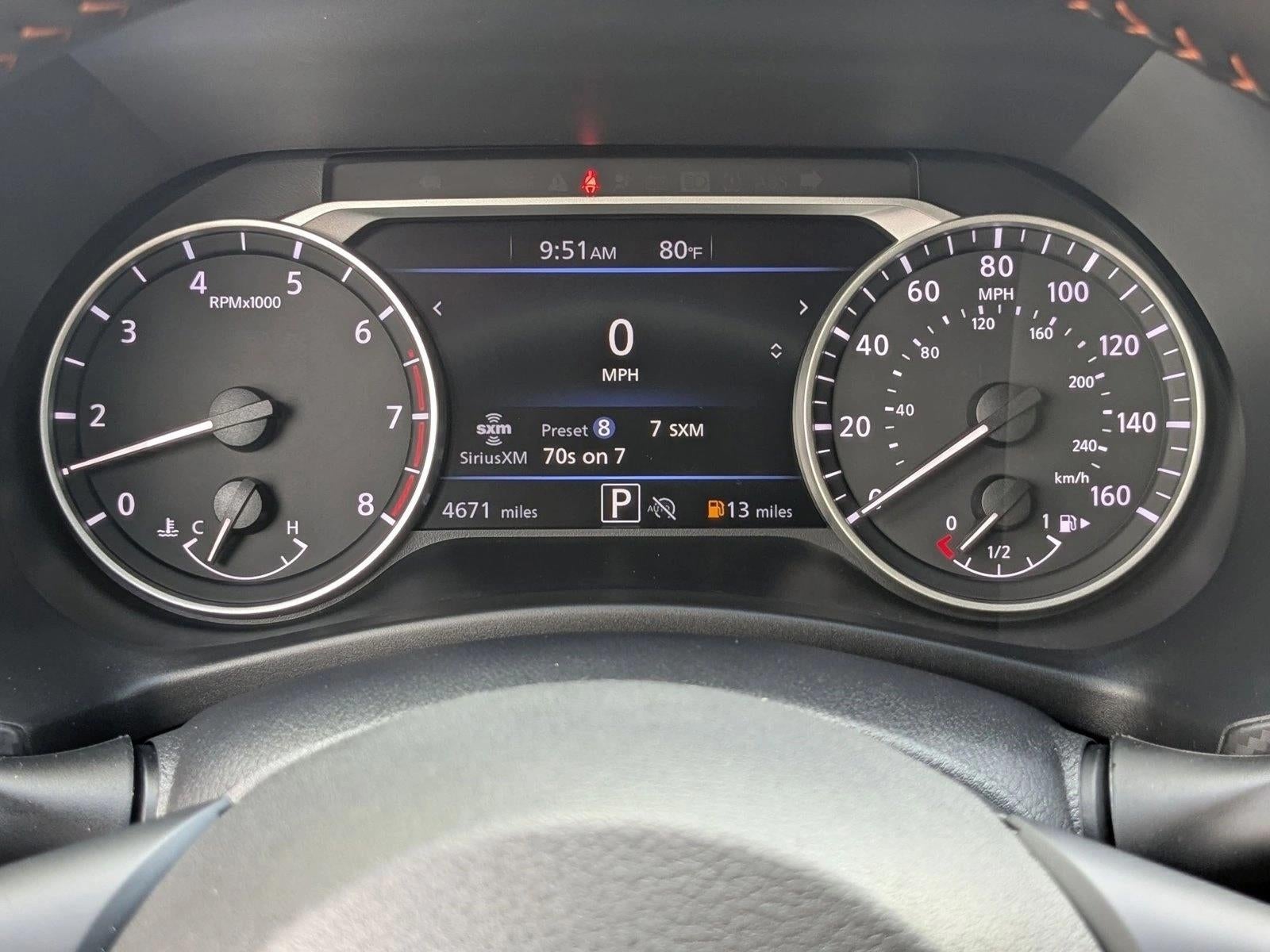 2025 Nissan Sentra SR CVT