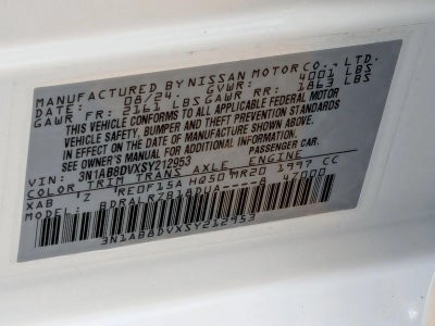 2025 Nissan Sentra SR CVT