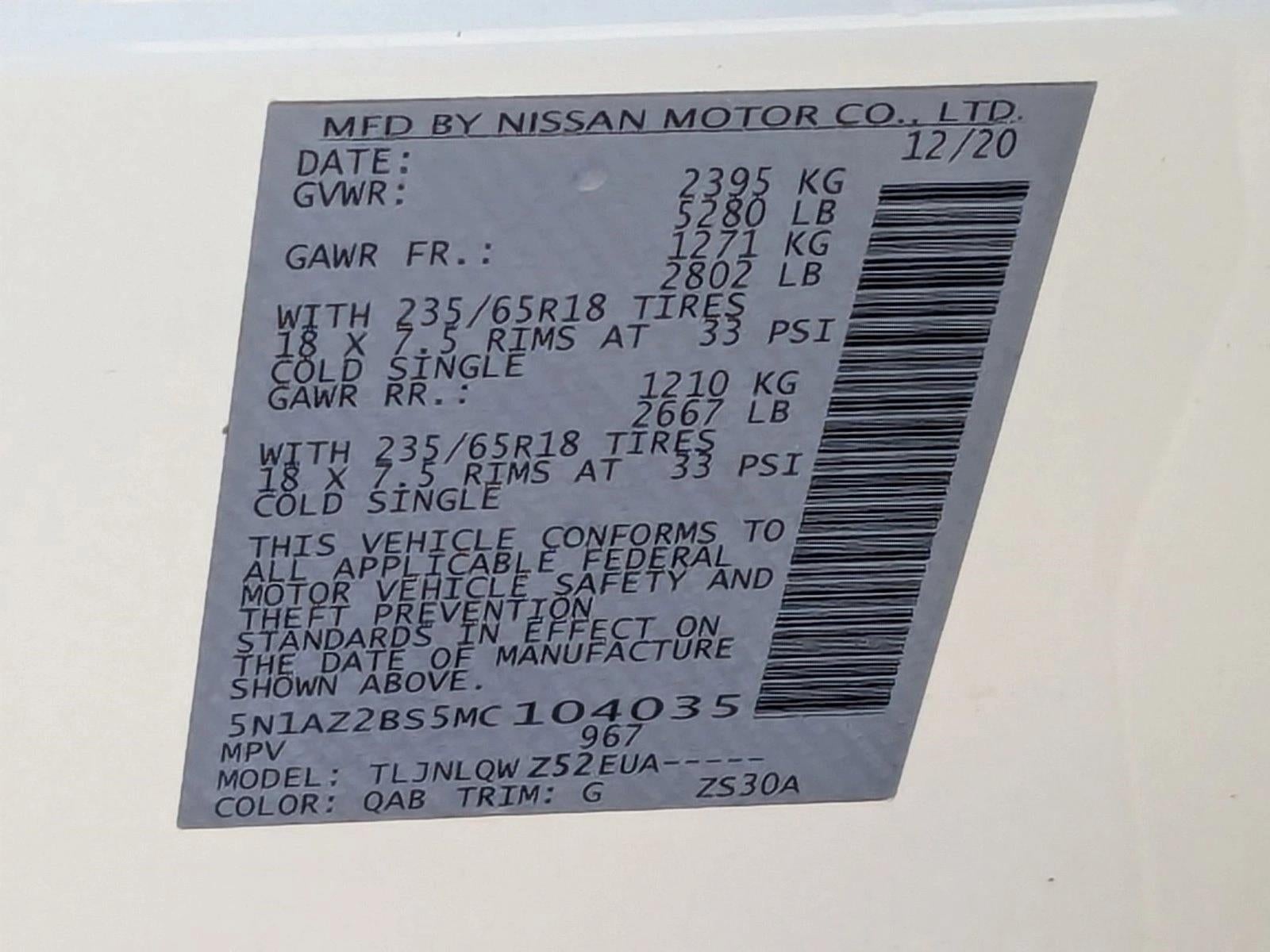 2021 Nissan Murano AWD SV