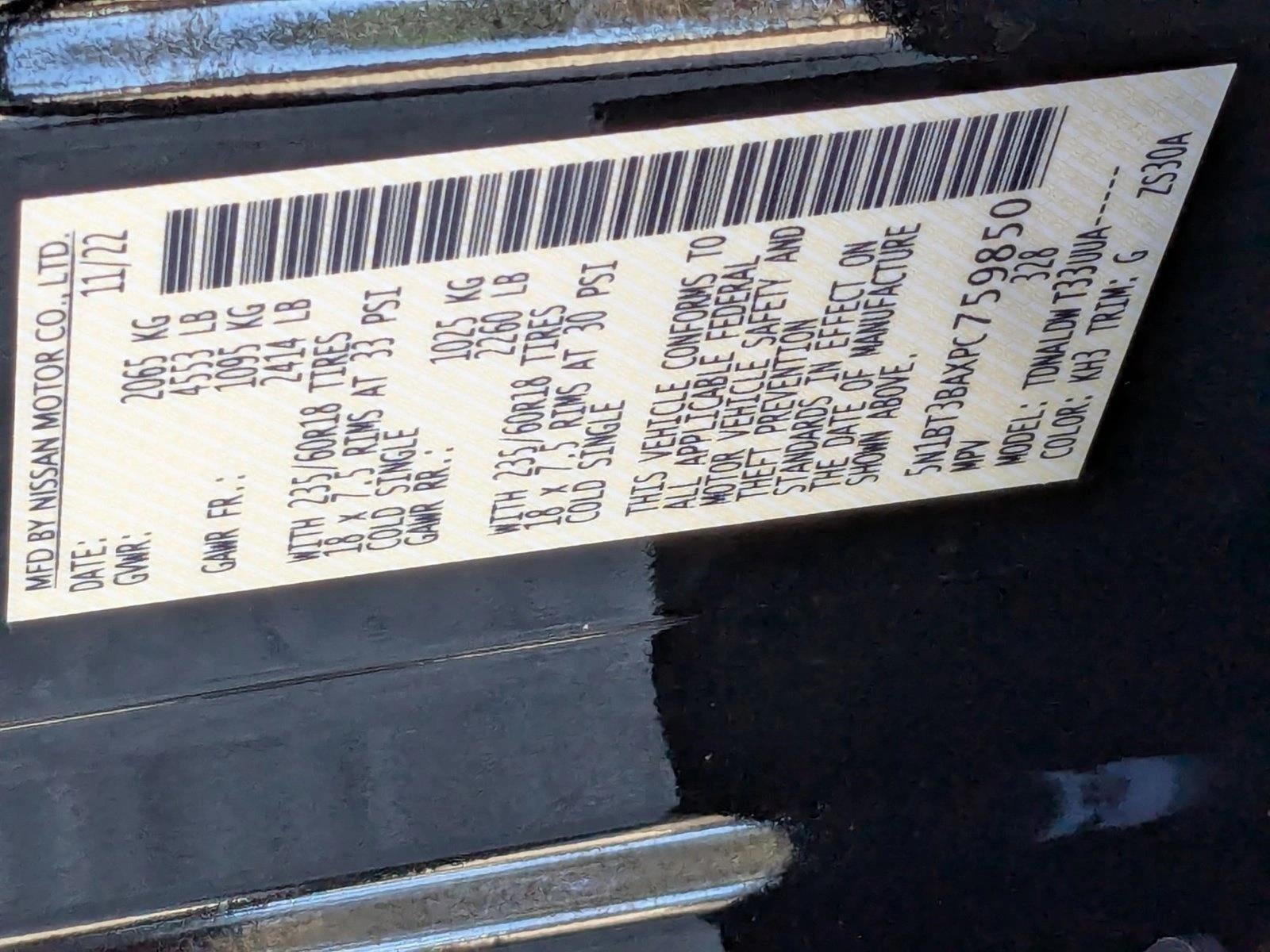 2023 Nissan Rogue FWD SV *Ltd Avail*