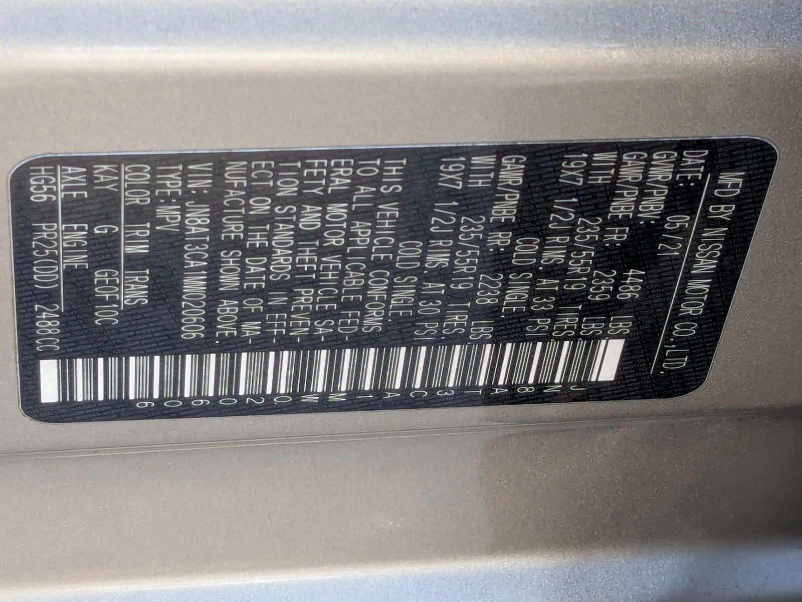 2021 Nissan Rogue FWD SL