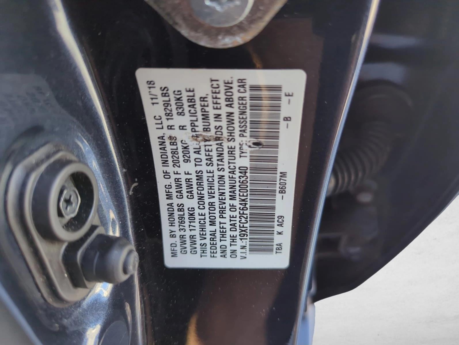 2019 Honda Civic Sedan LX CVT