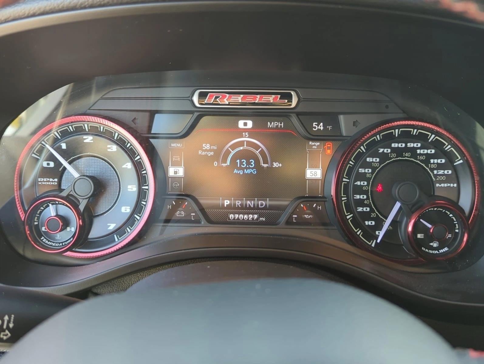 2019 RAM 1500 Rebel 4x2 Crew Cab 5'7" Box