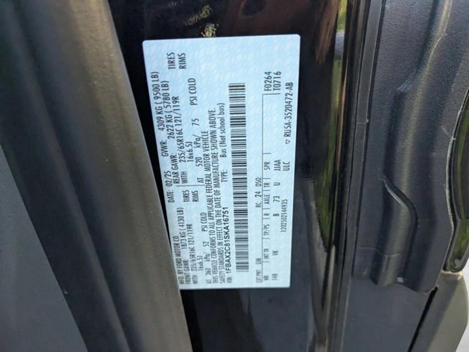 2025 Ford Transit Passenger Wagon T-350 148" Med Roof XL RWD