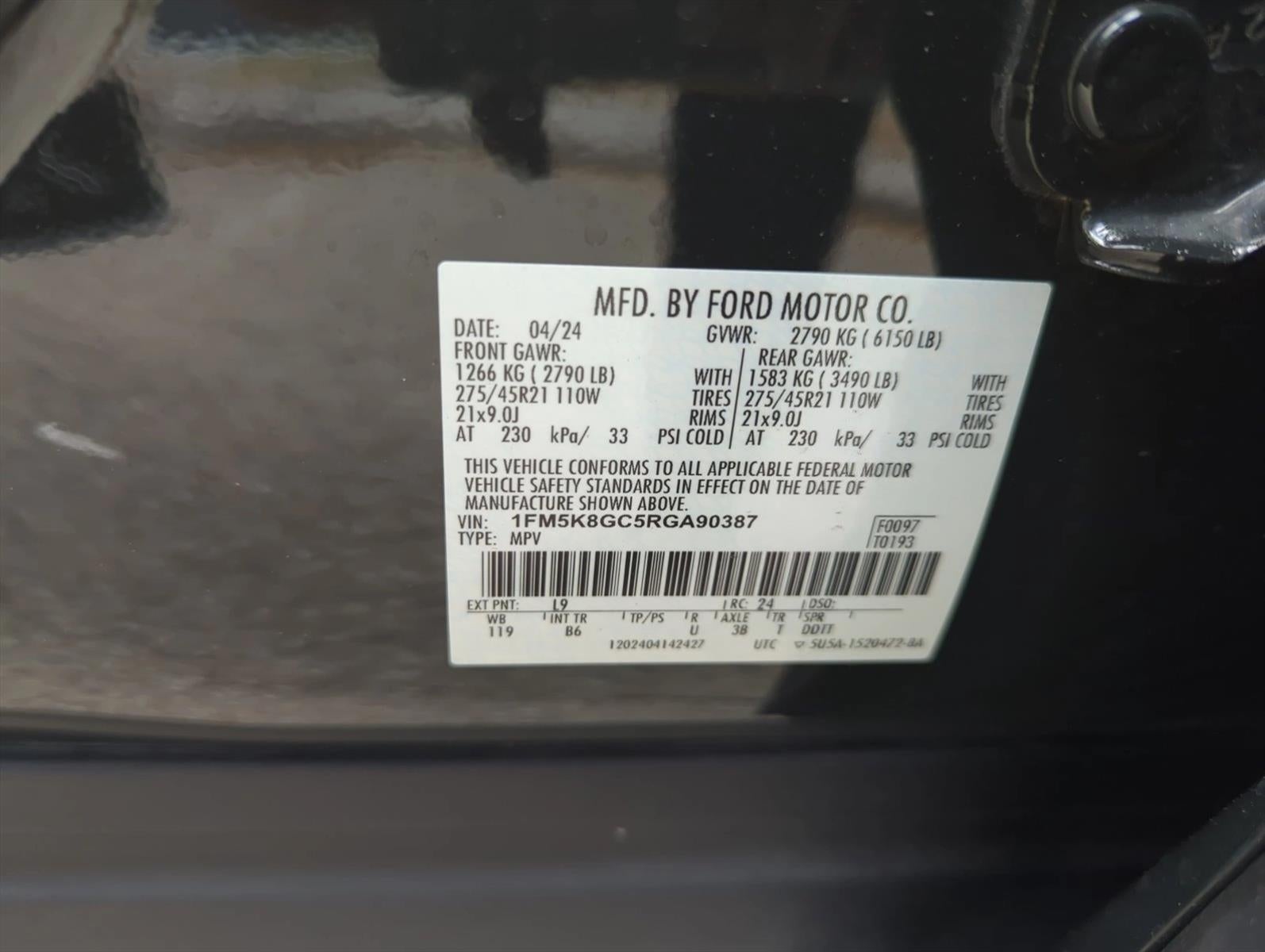 2024 Ford Explorer ST 4WD