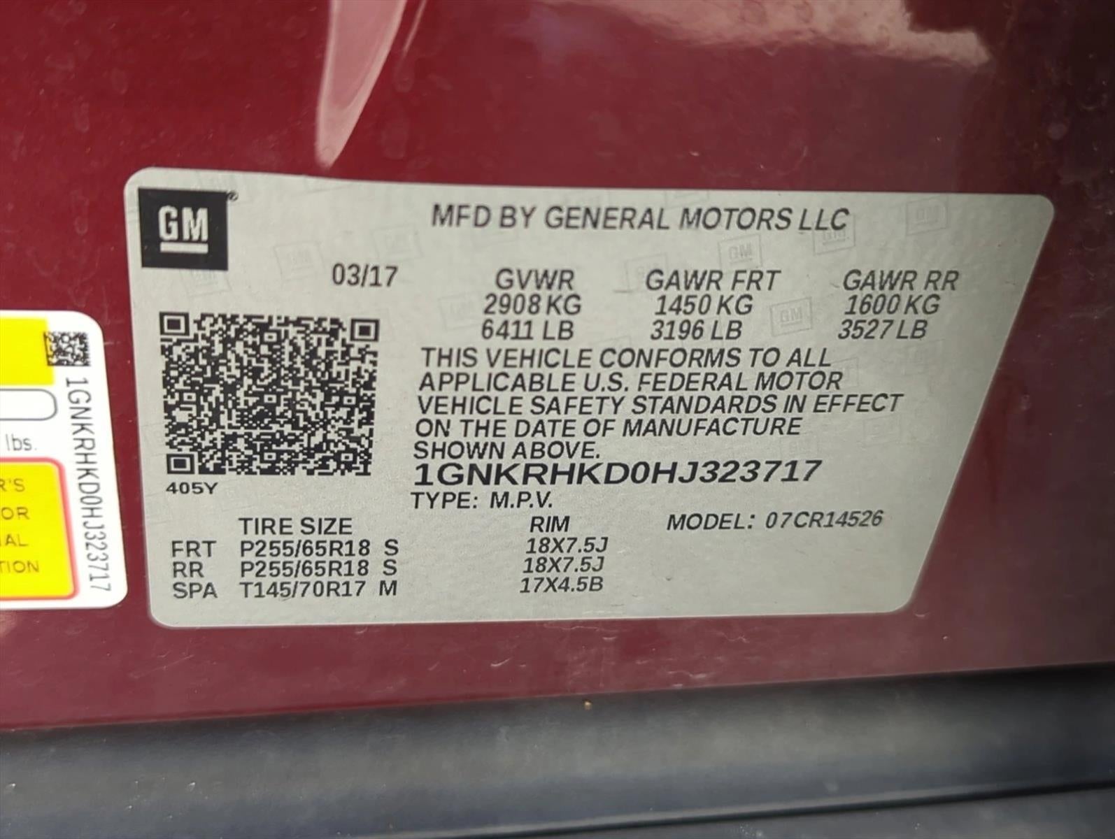 2017 Chevrolet Traverse FWD 2LT