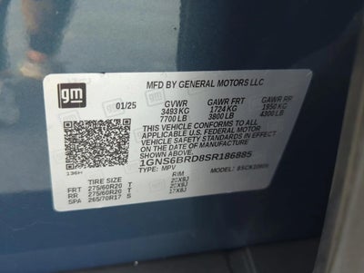 2025 Chevrolet Suburban 4WD LS