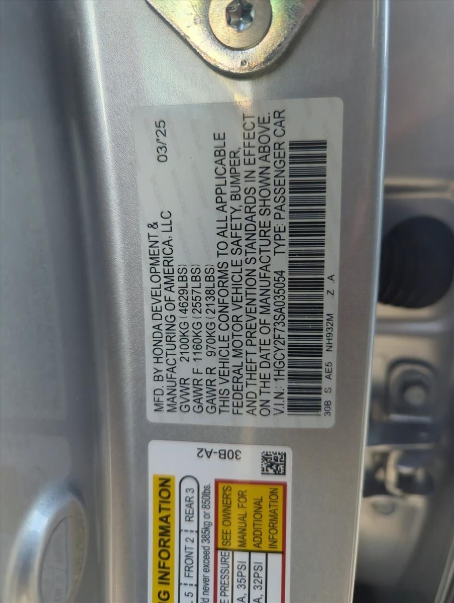 2025 Honda Accord Hybrid Sport-L Sedan