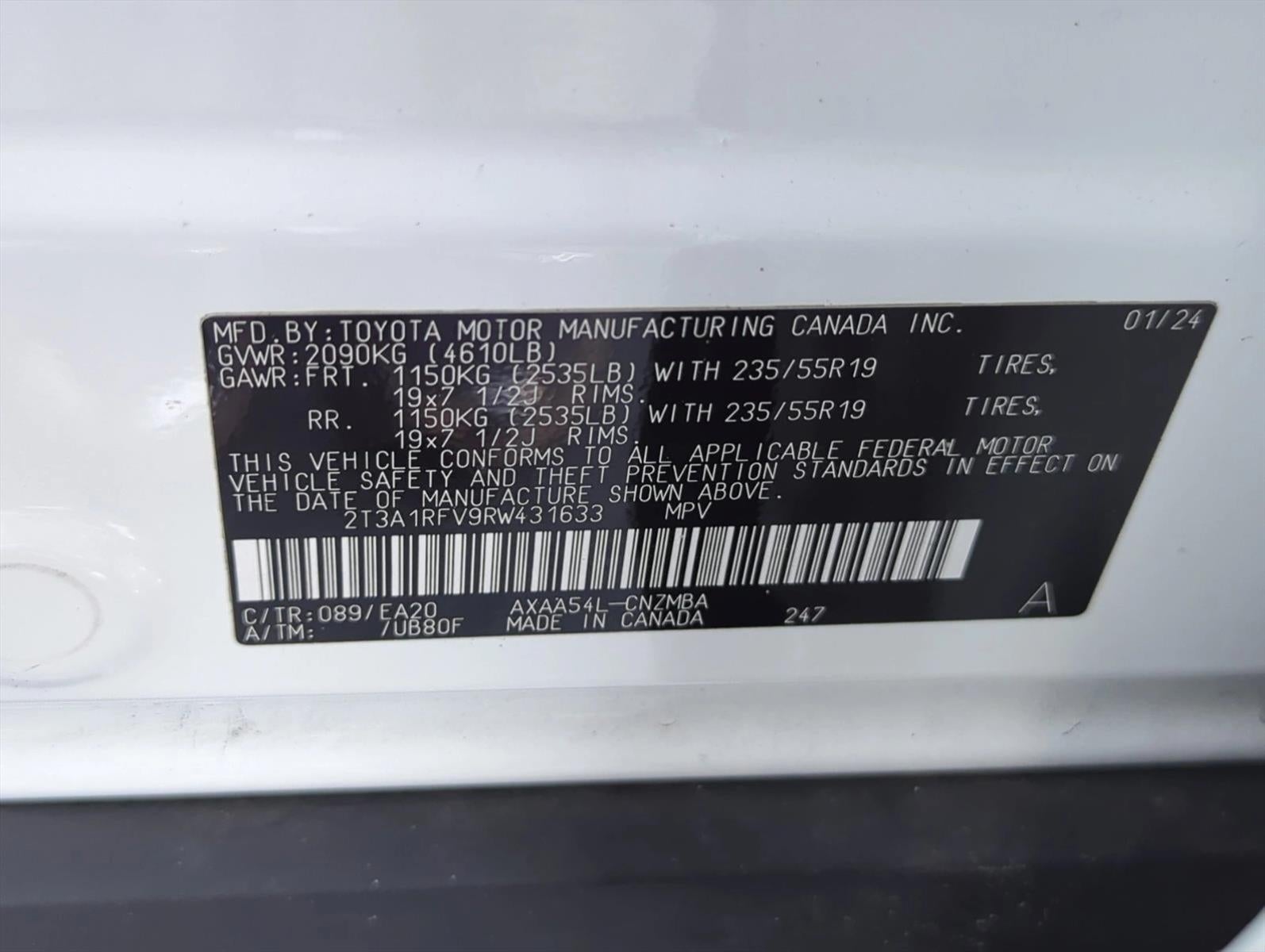 2024 Toyota RAV4 XLE Premium AWD (Natl)