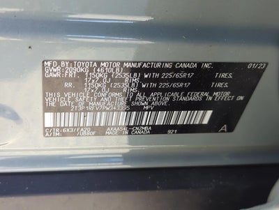 2023 Toyota RAV4 XLE AWD (Natl)