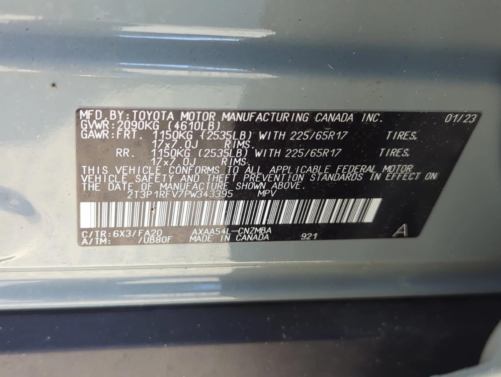 2023 Toyota RAV4 XLE AWD (Natl)