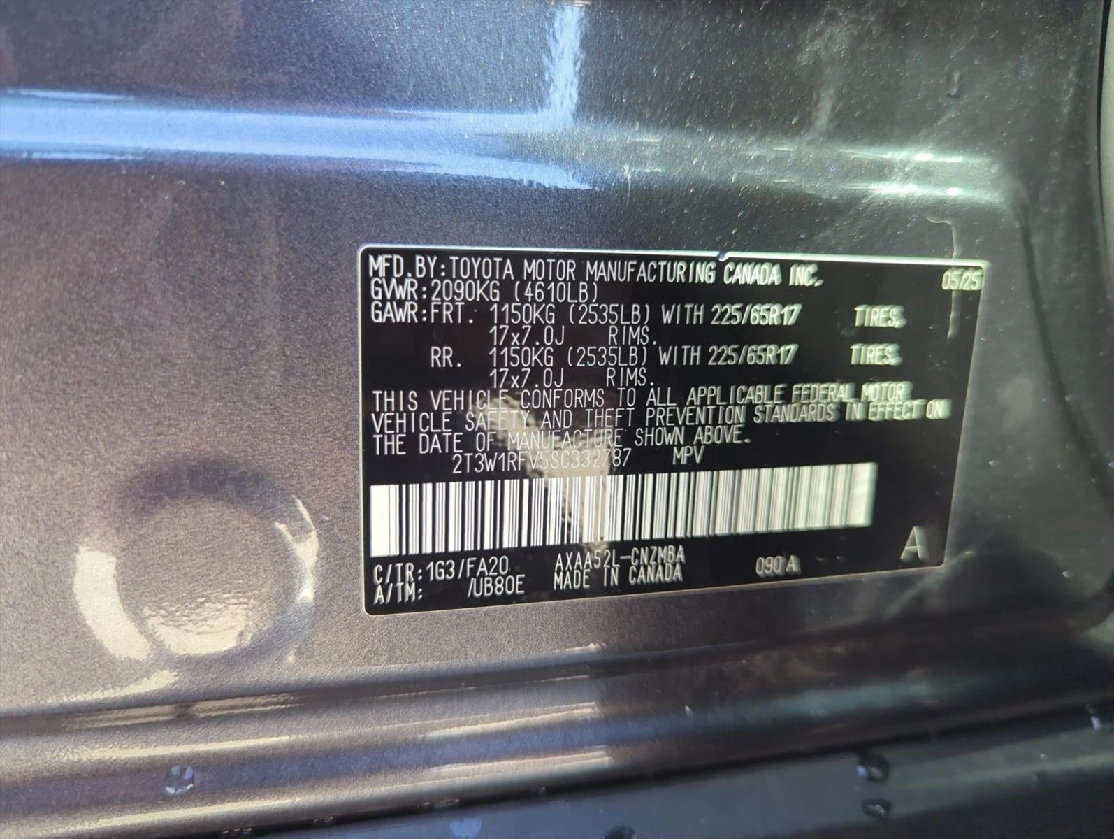 2025 Toyota RAV4 XLE FWD (Natl)