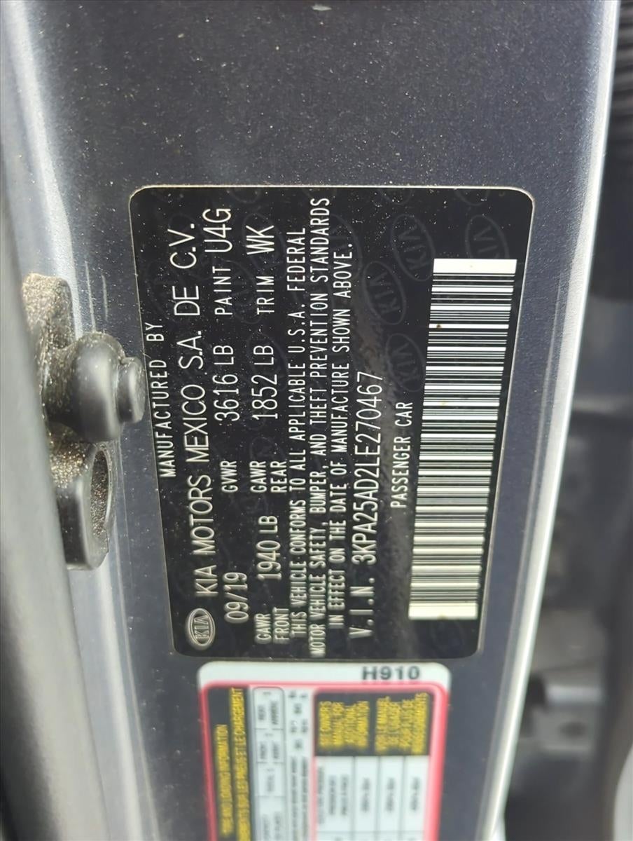 2020 Kia Rio 5-Door S IVT