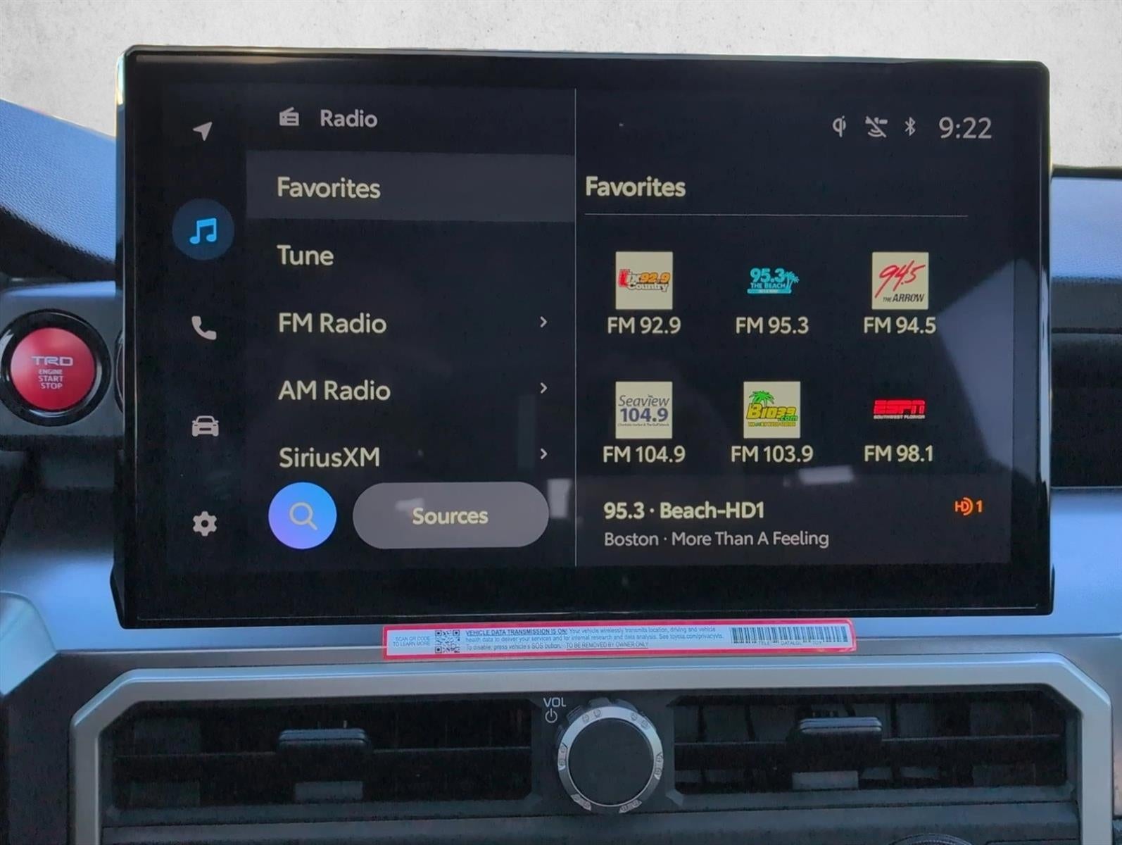 2025 Toyota Tacoma 2WD 2WD TRD Sport Double Cab 5' Bed AT (Natl)