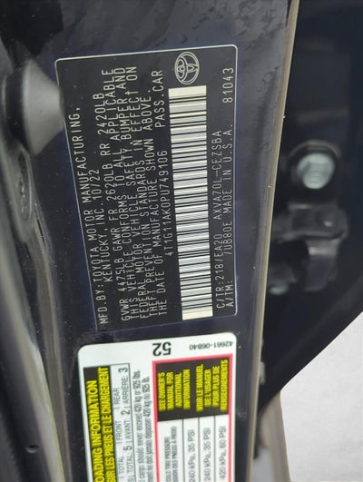 2023 Toyota Camry SE Auto (SE)