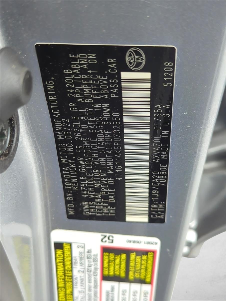 2023 Toyota Camry SE Auto (SE)