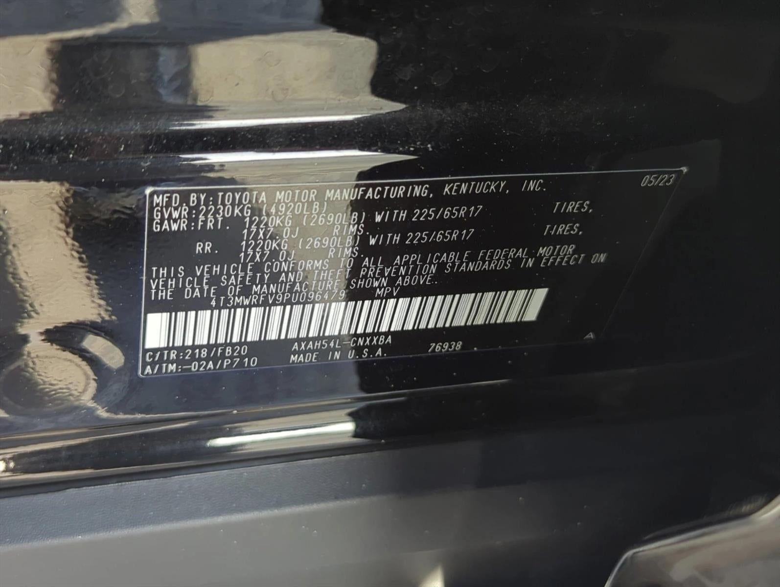 2023 Toyota RAV4 Hybrid LE AWD (Natl)