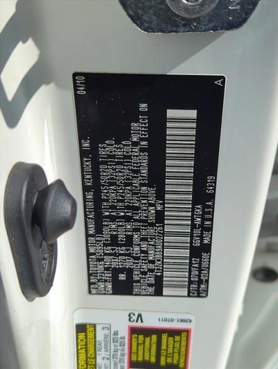 2010 Toyota Venza 4dr Wgn V6 FWD (Natl)