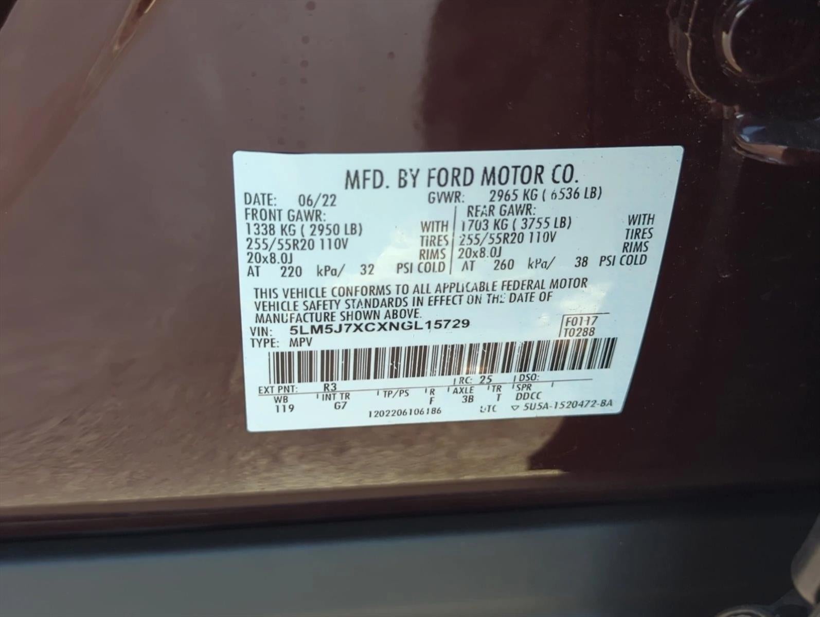 2022 Lincoln Aviator Reserve AWD