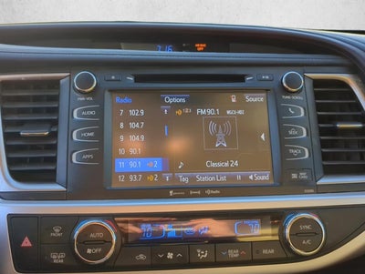 2019 Toyota Highlander XLE V6 FWD (Natl)