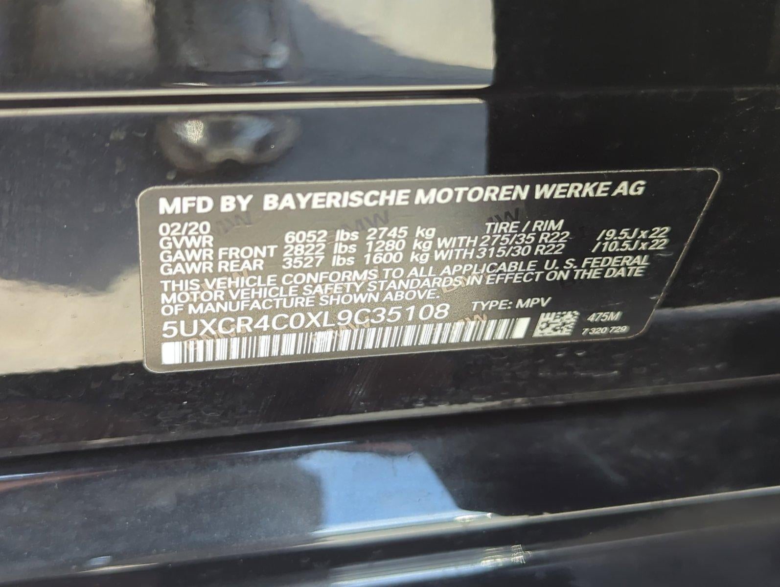 2020 BMW X5 sDrive40i Sports Activity Vehicle