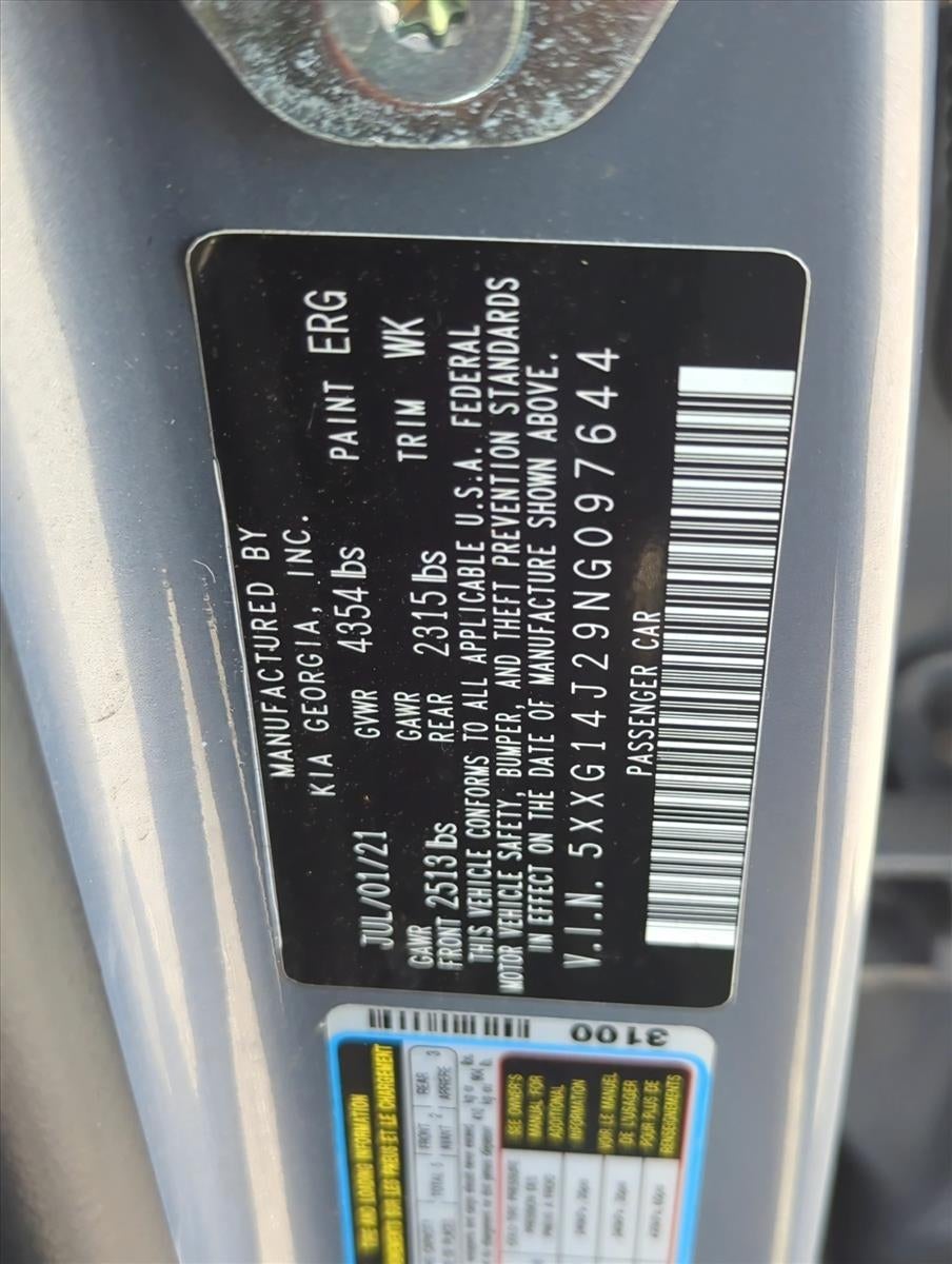 2022 Kia K5 LXS Auto FWD