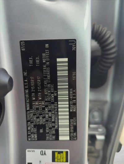 2025 Toyota Corolla Cross L 2WD (Natl)