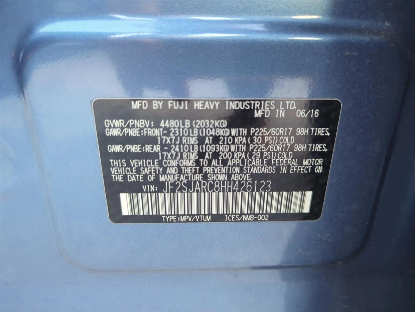 2017 Subaru Forester 2.5i Limited CVT