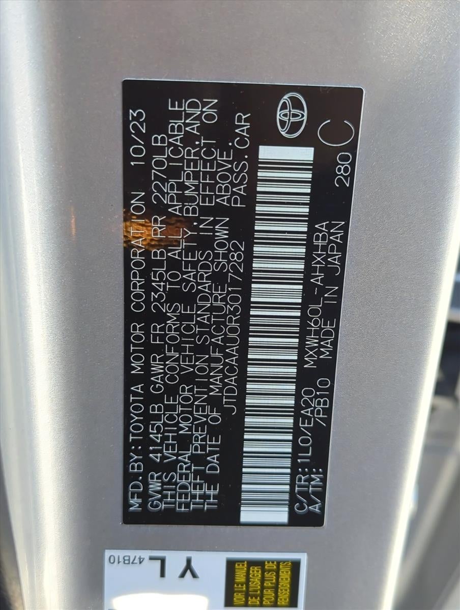 2024 Toyota Prius Limited (Natl)