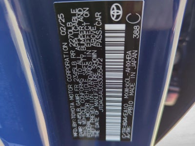 2025 Toyota Prius Limited (Natl)