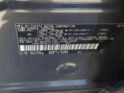 2017 Toyota RAV4 LE FWD (GS)